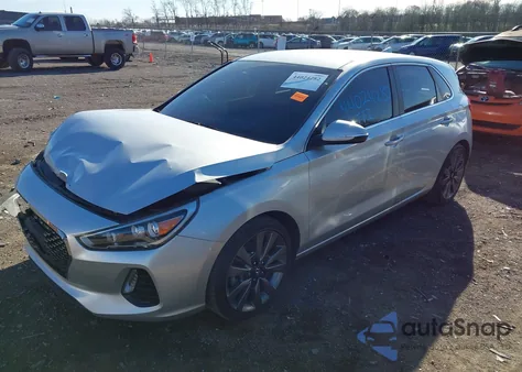 2018 Hyundai Elantra Gt Sport z USA, uszkodzony, nr VIN KMHH55LC2JU034972